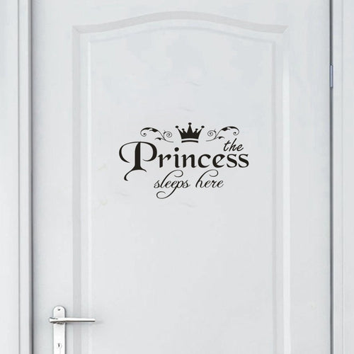 Princess Home Decor Sticker